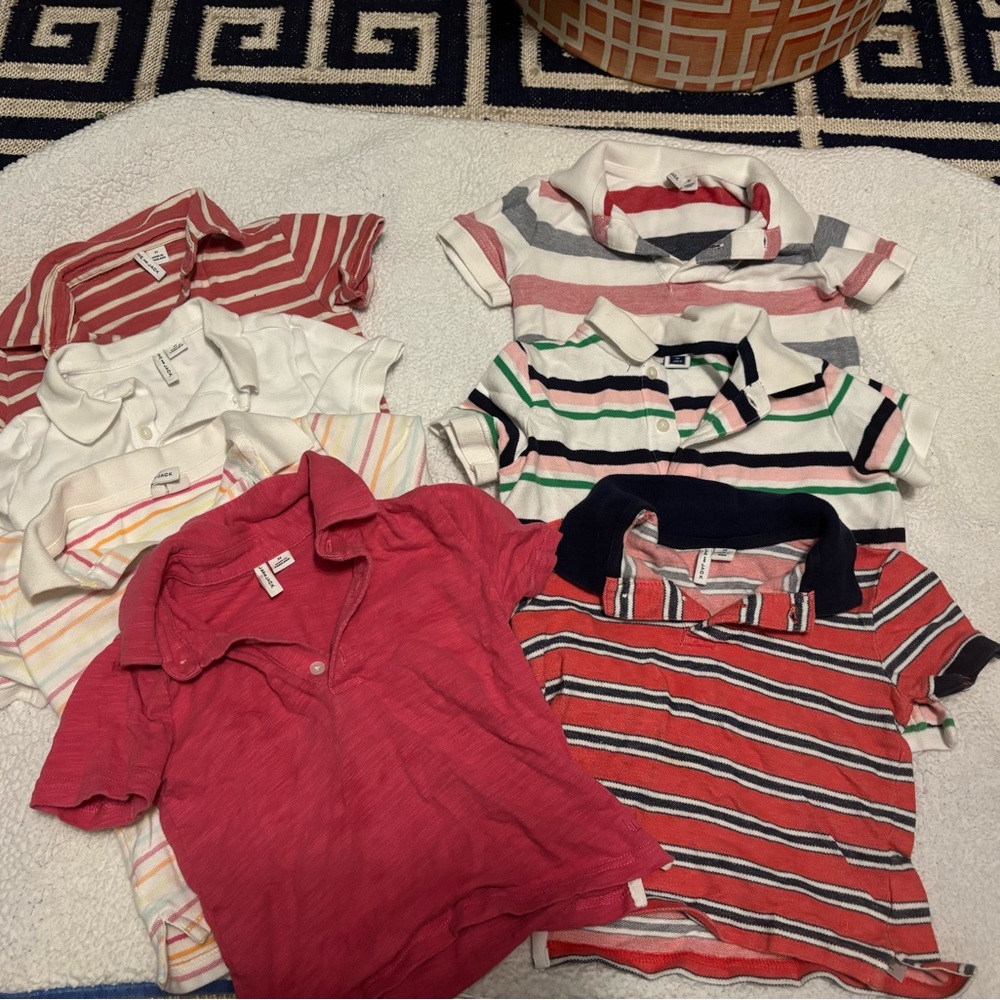 Colorful Kids Polo Shirt Collection